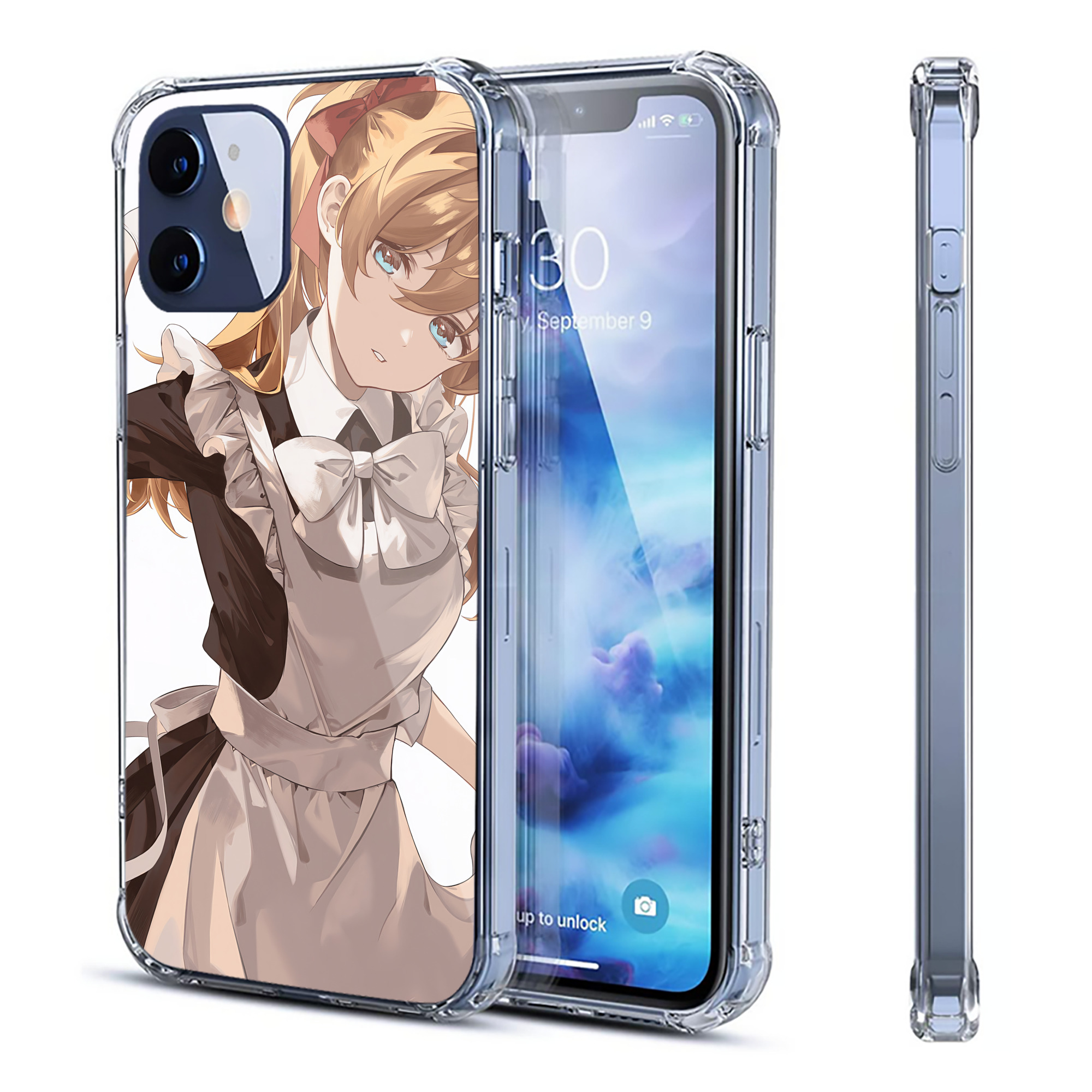 （画像用） EVA 新世紀エヴァンゲリオン 【iPhone 12シリーズ対応】透明スマホケース（クリアソフトケース）